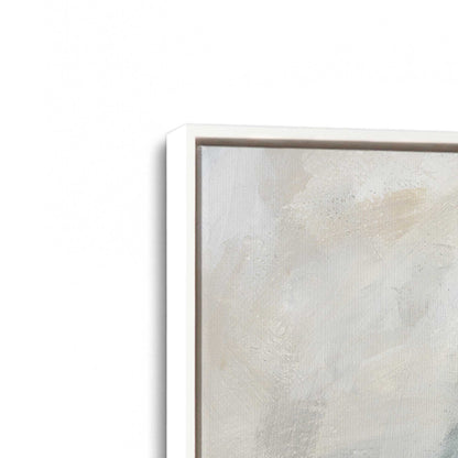 [Color:Opaque White], Picture of art in a White frame at an angle