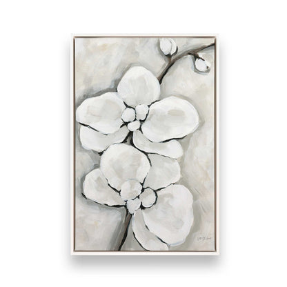 [Color:Opaque White], Picture of art in a White frame
