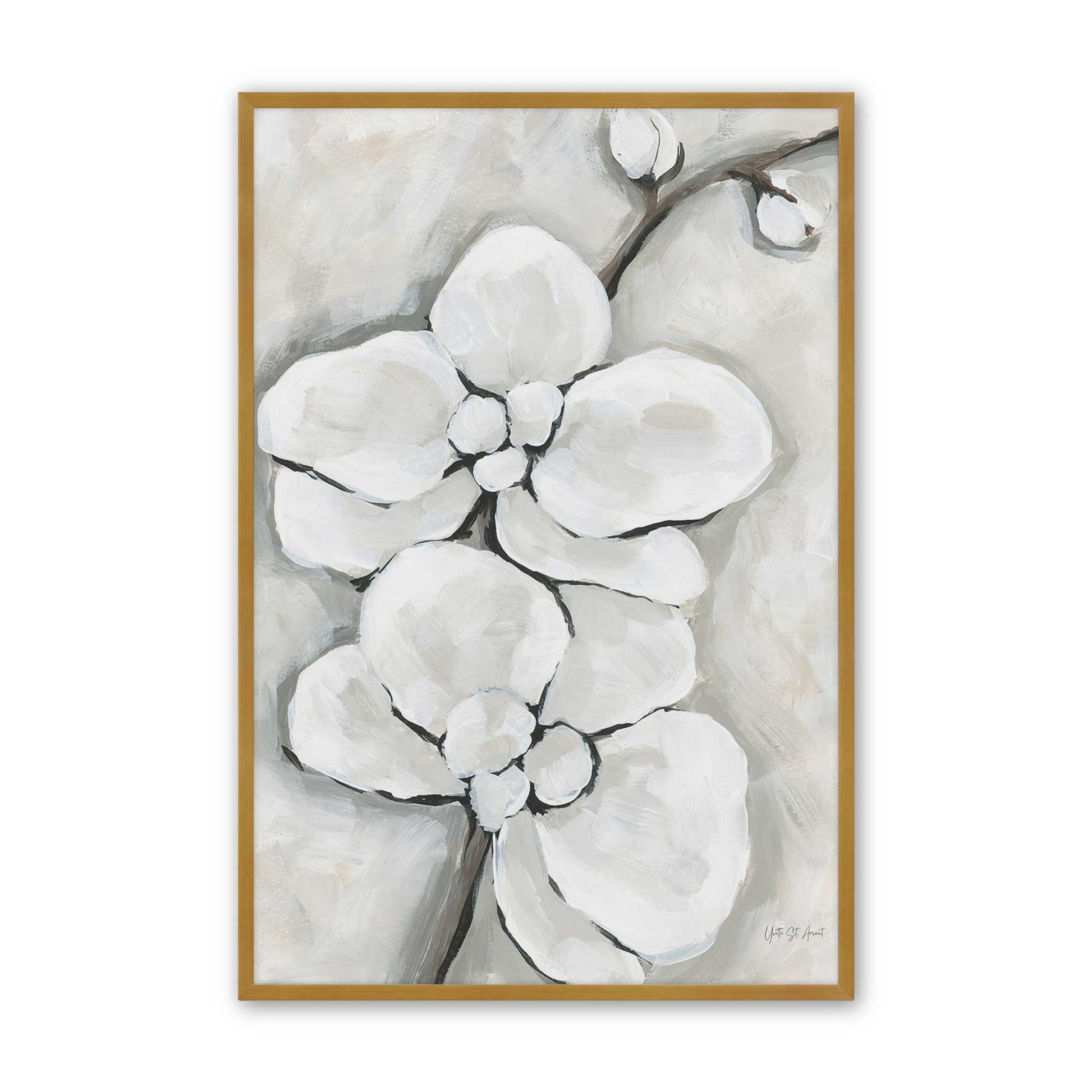 [Color:Polished Gold], Picture of art in a Polished Gold frame