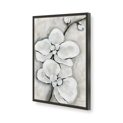 [Color:Satin Black], Picture of art in a Satin Black frame of the corner