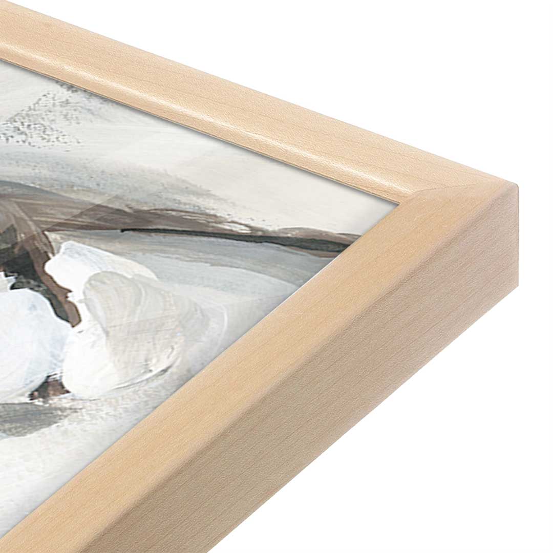 [Color:Raw Maple], Picture of art in a Raw Maple frame at an angle