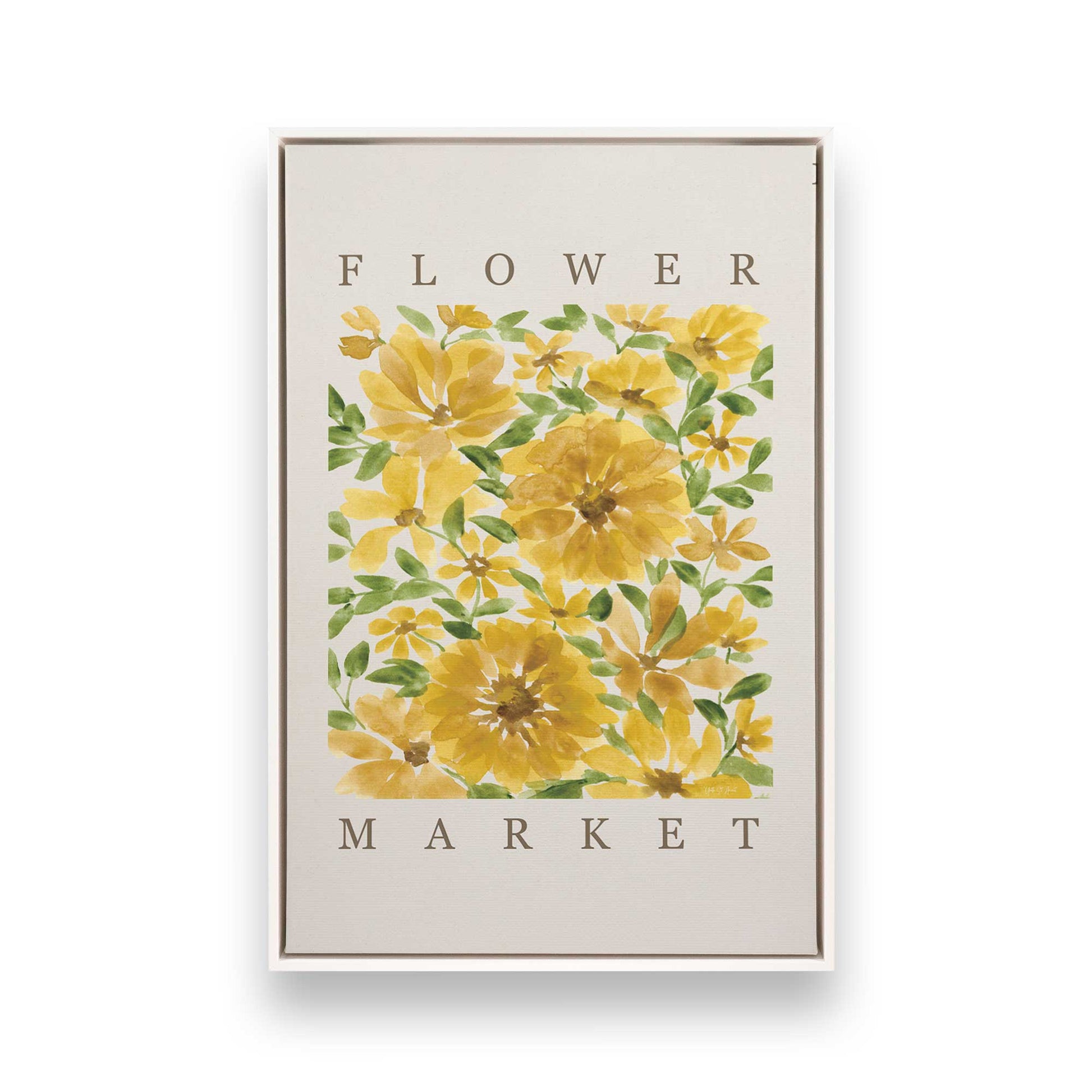 [Color:Opaque White], Picture of art in a White frame