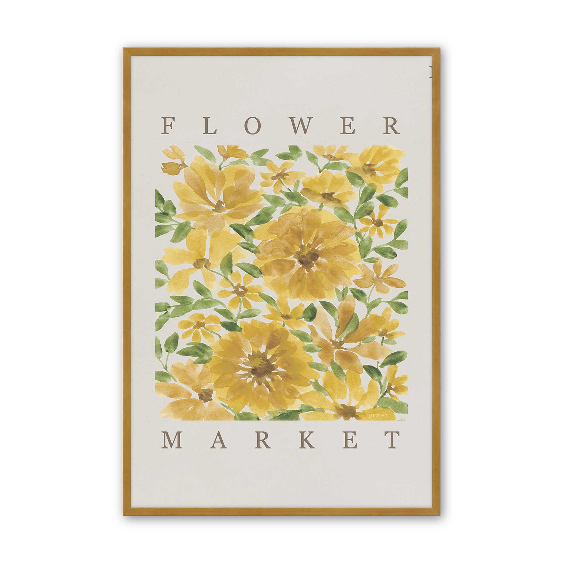[Color:Polished Gold], Picture of art in a Polished Gold frame