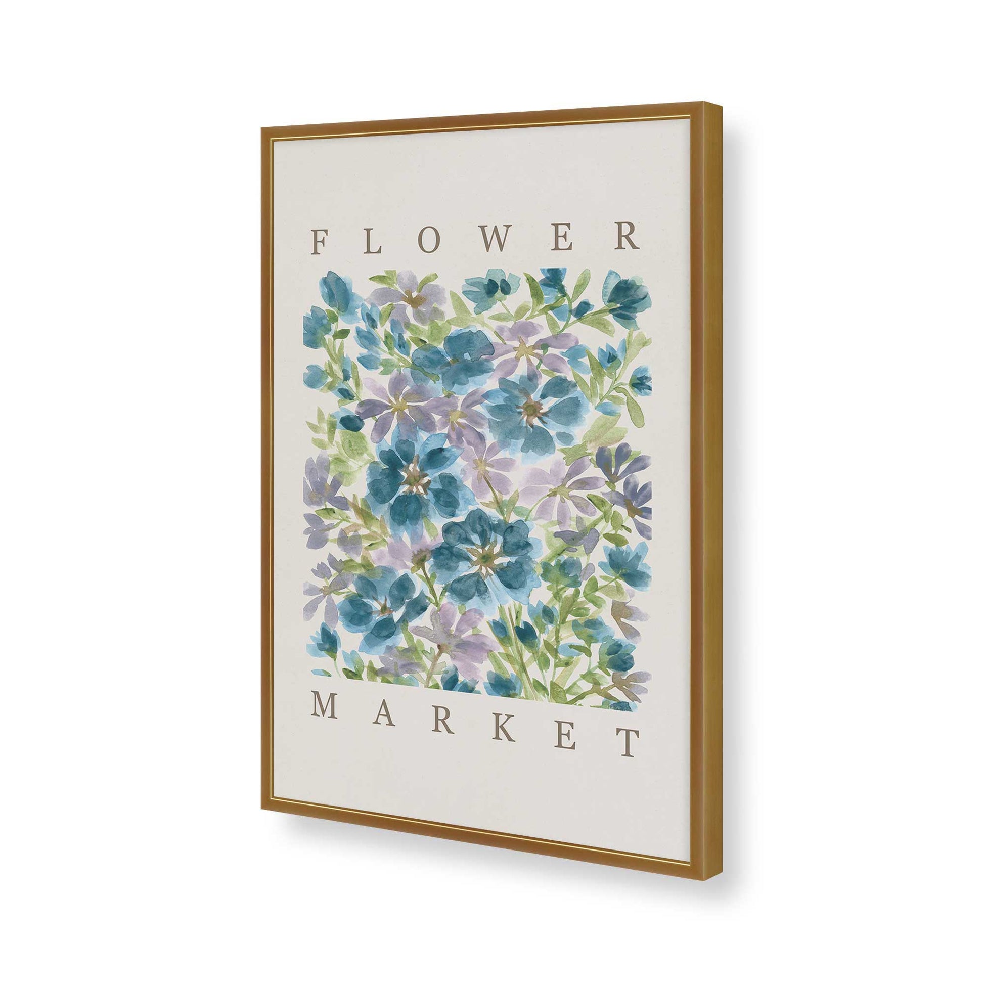 [Color:Polished Gold], Picture of art in a Polished Gold frame of the corner