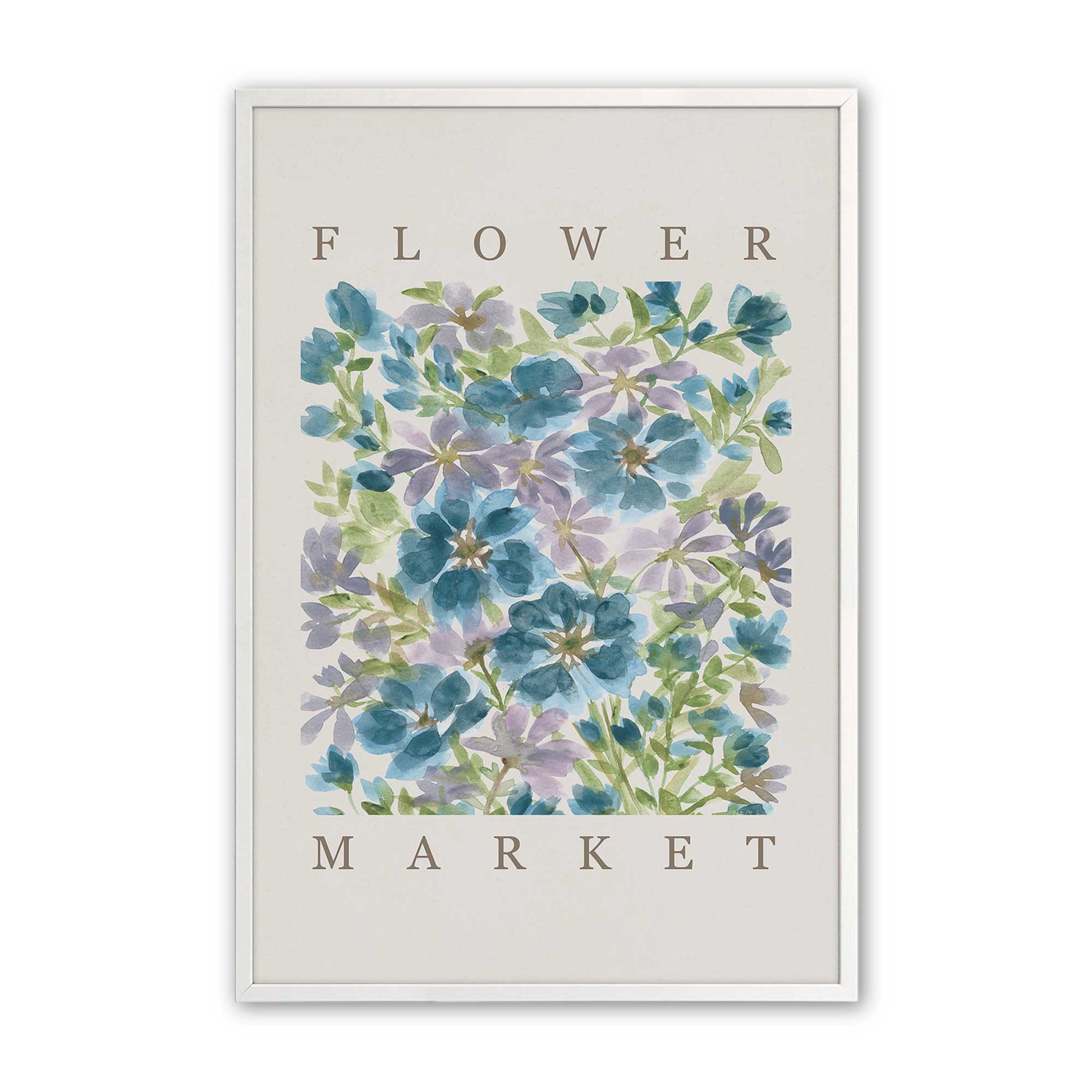 [Color:Opaque White], Picture of art in a Opaque White frame
