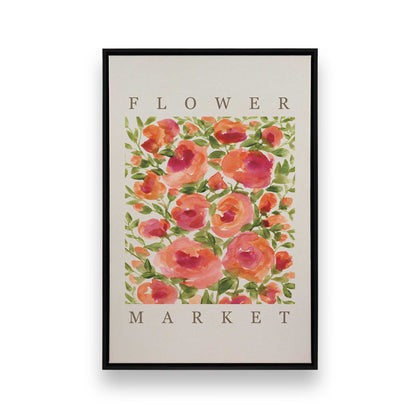 [Color:Satin Black], Picture of art in a Satin Black frame