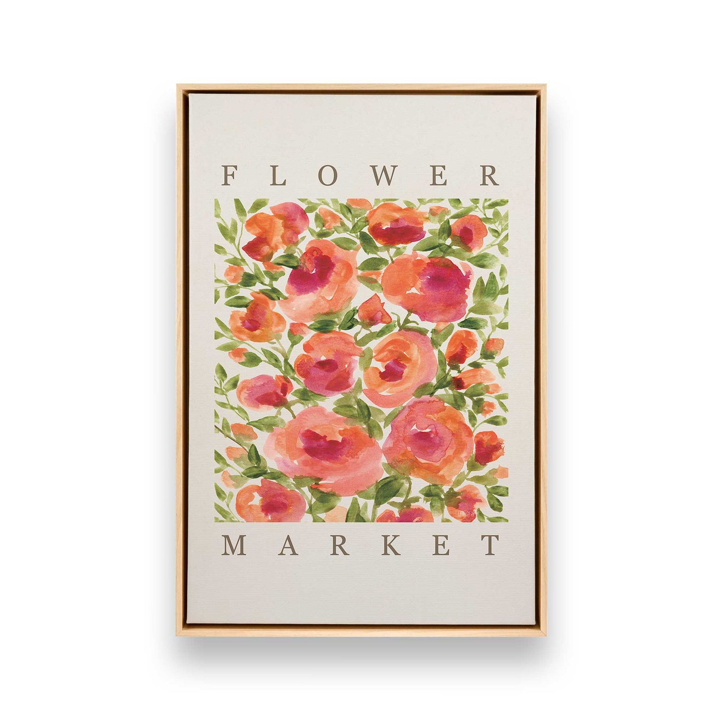 [Color:American Maple], Picture of art in a American Maple frame