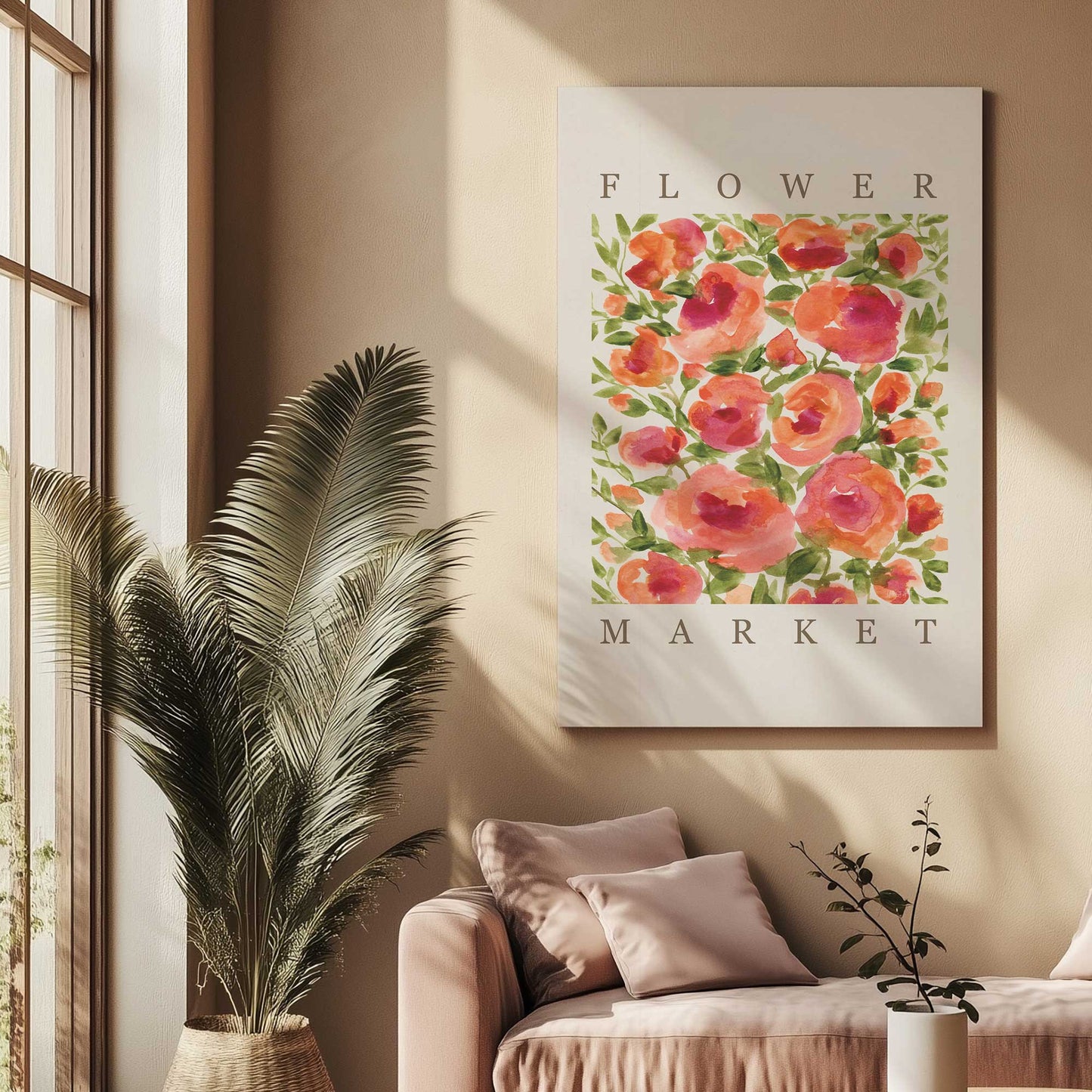 Picture of art in a room