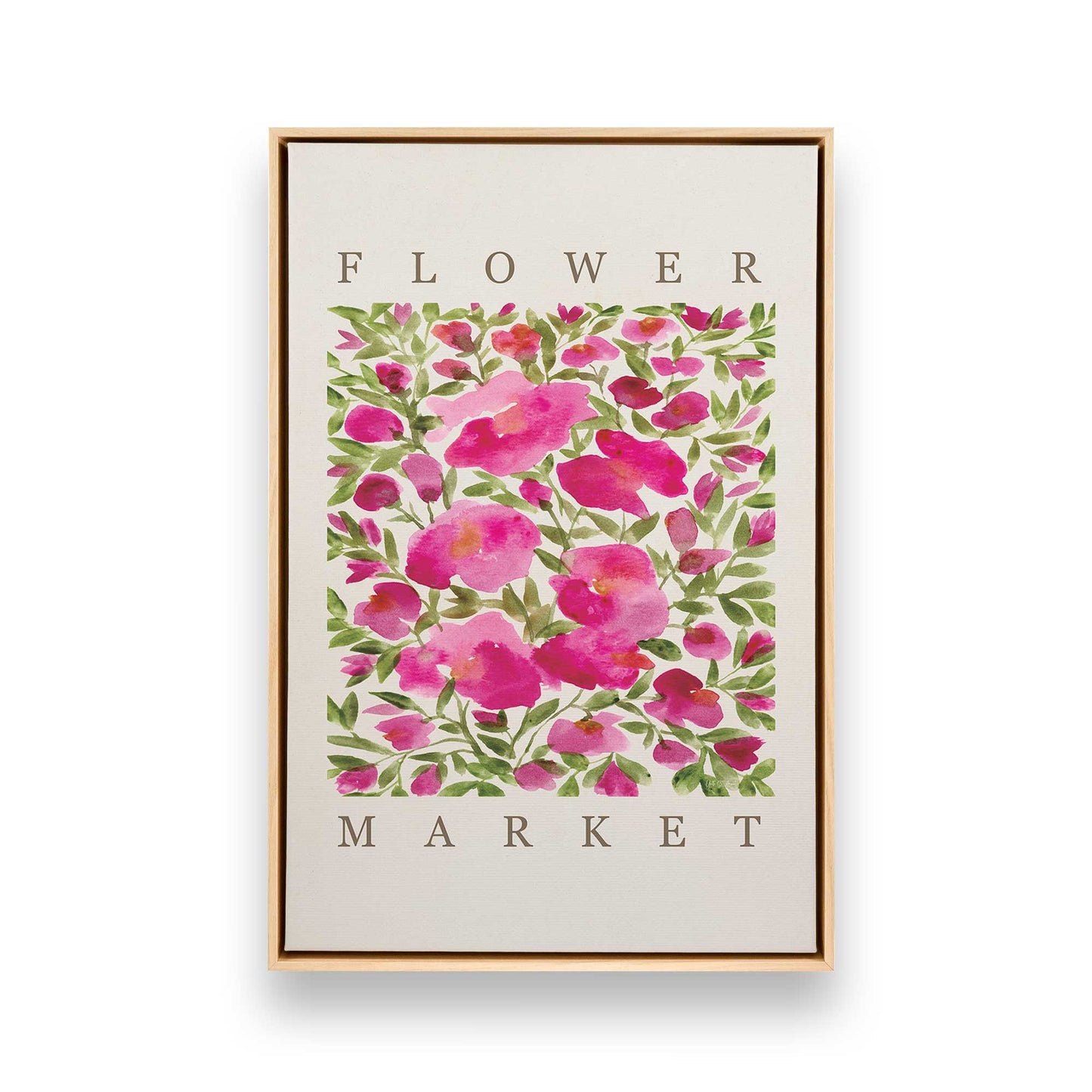 [Color:American Maple], Picture of art in a American Maple frame