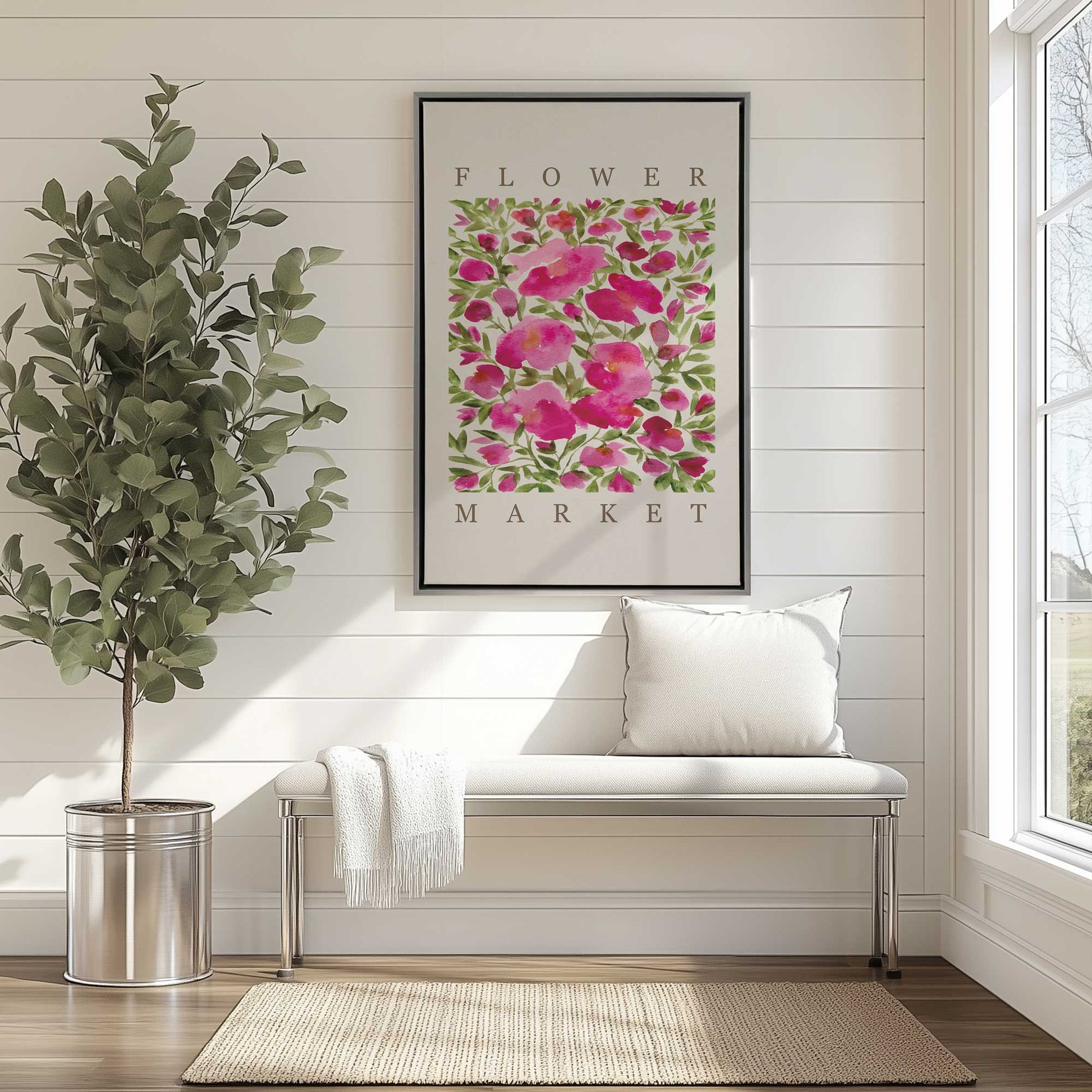 Picture of art in a room