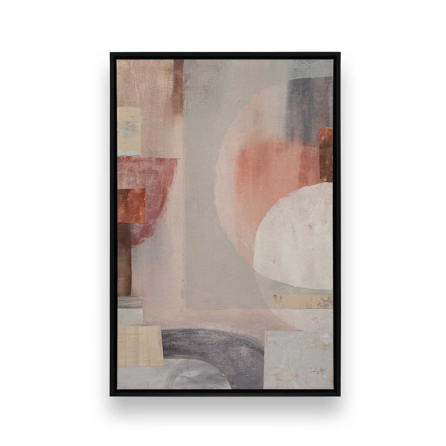 [Color:Satin Black], Picture of art in a Satin Black frame