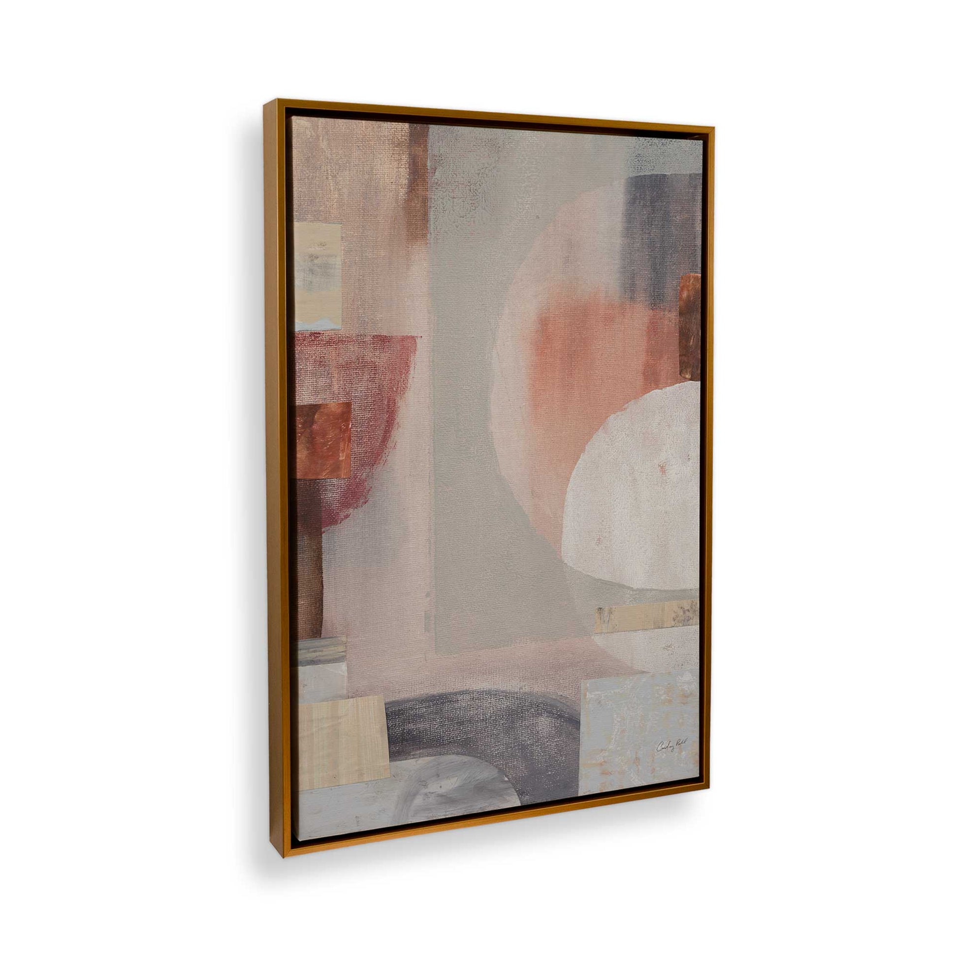 [Color:Polished Gold], Picture of the corner of the art