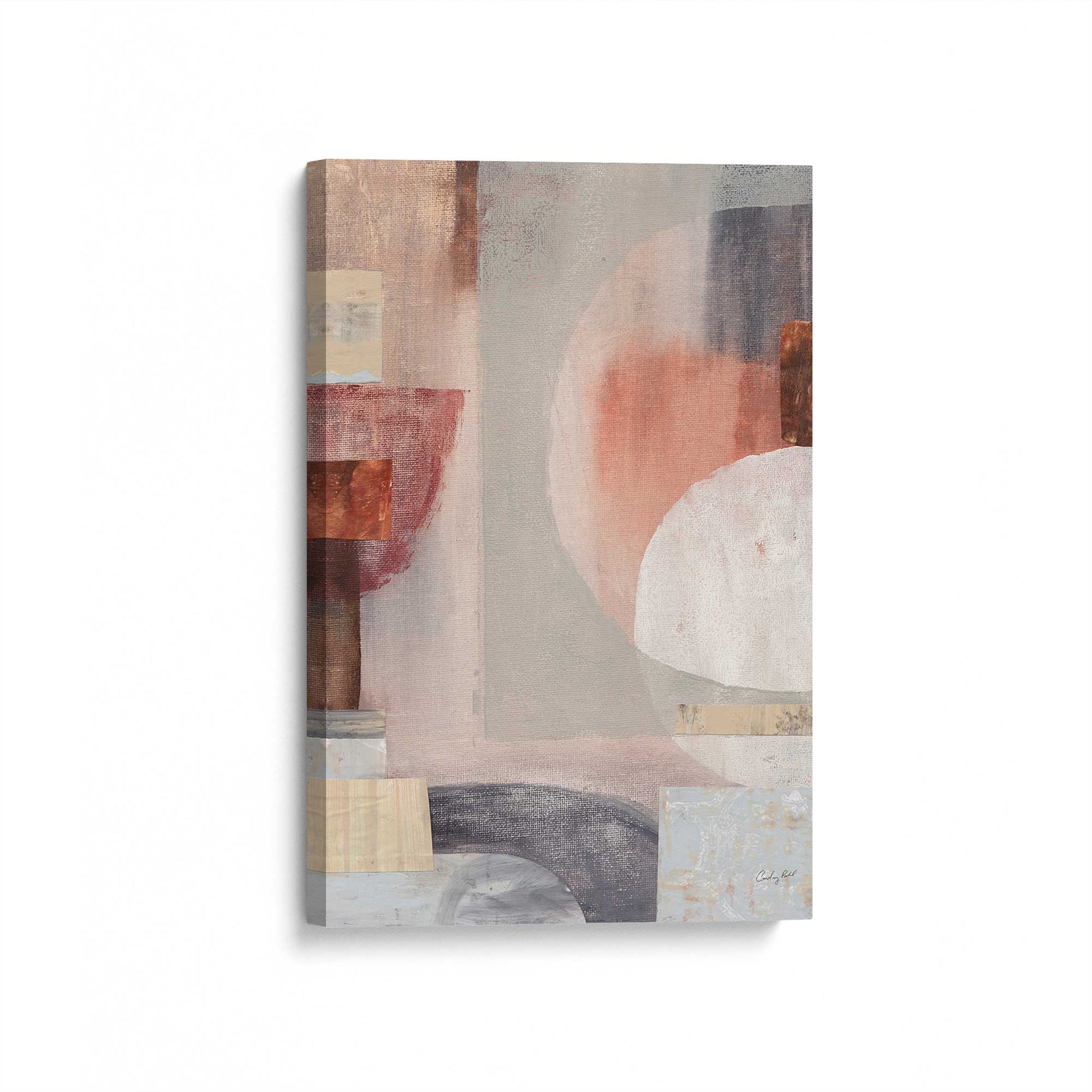 [Color:Stretched Canvas], Picture of art at an angle