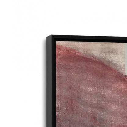 [Color:Satin Black], Picture of art in a Satin Black frame at an angle