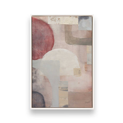 [Color:Opaque White], Picture of art in a White frame