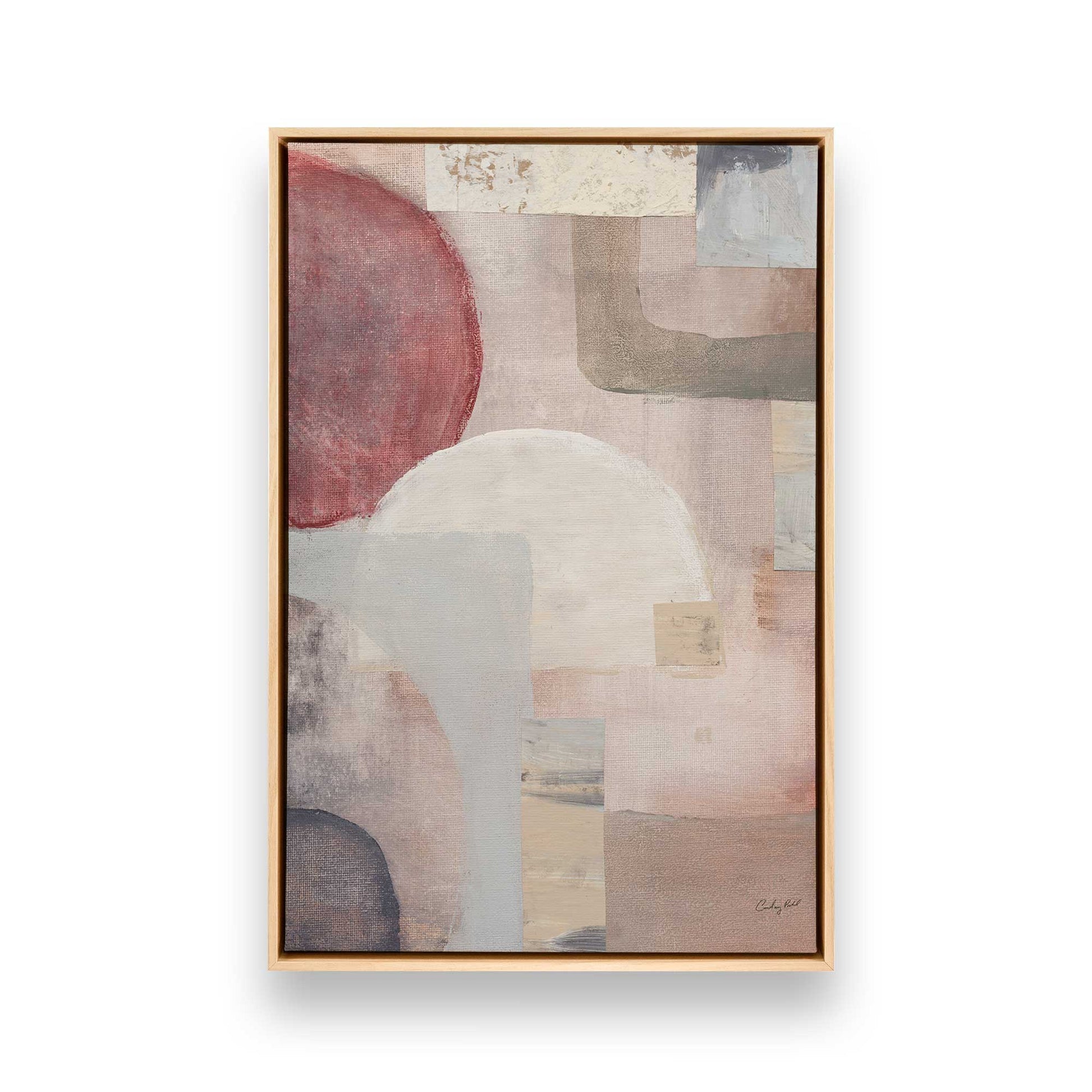 [Color:American Maple], Picture of art in a American Maple frame