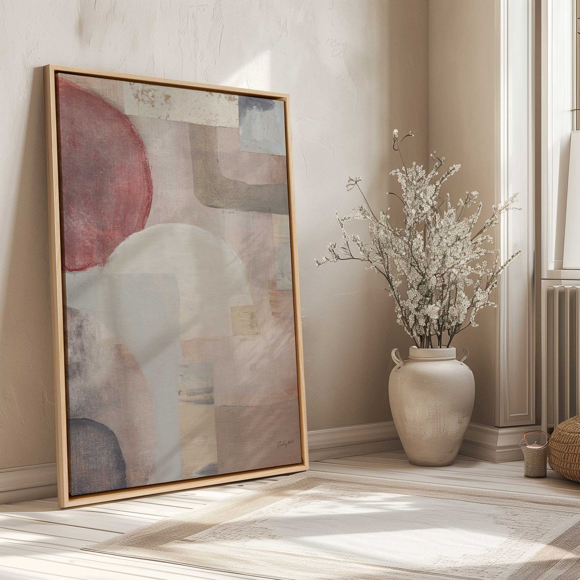 Picture of art in a room