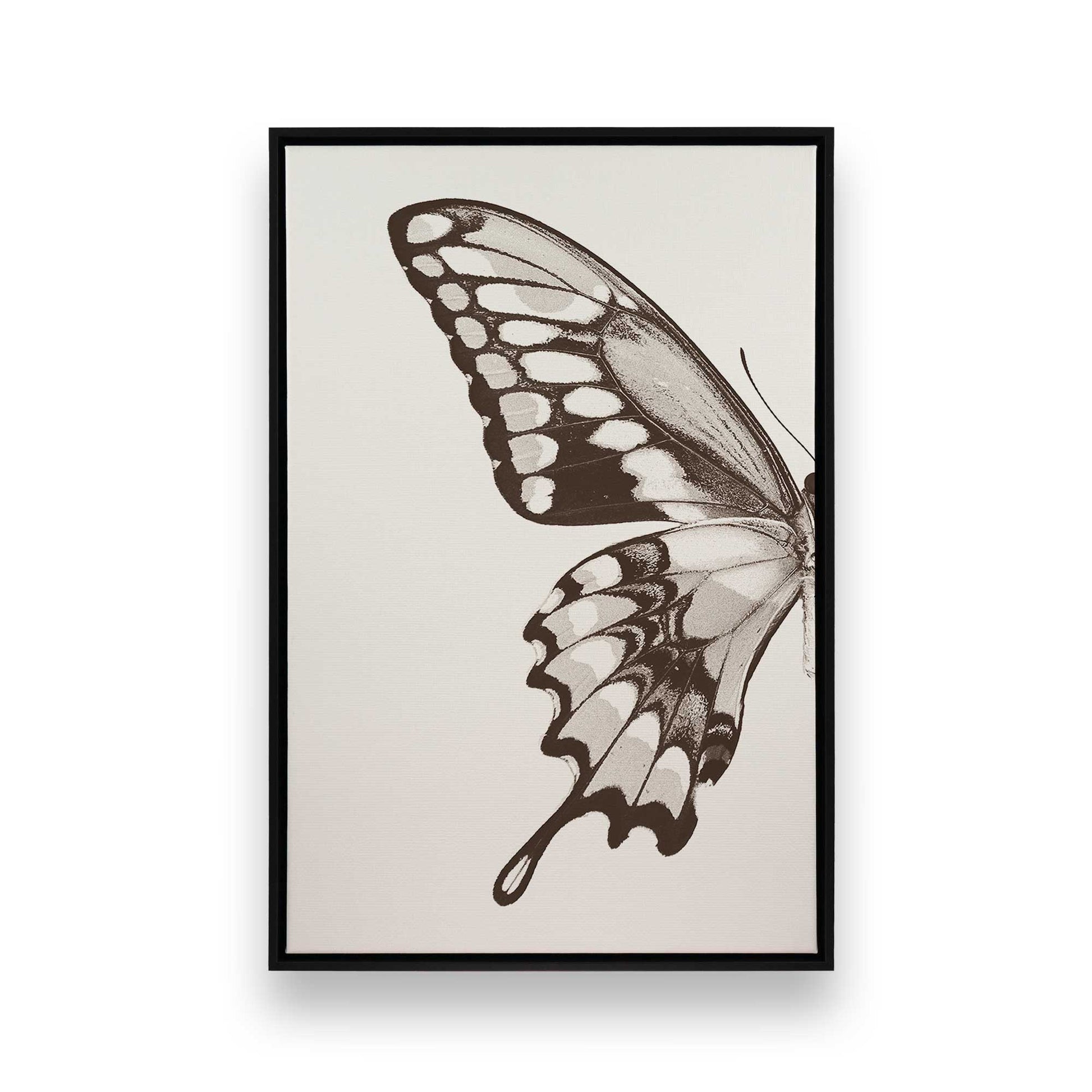 [Color:Satin Black], Picture of art in a Satin Black frame