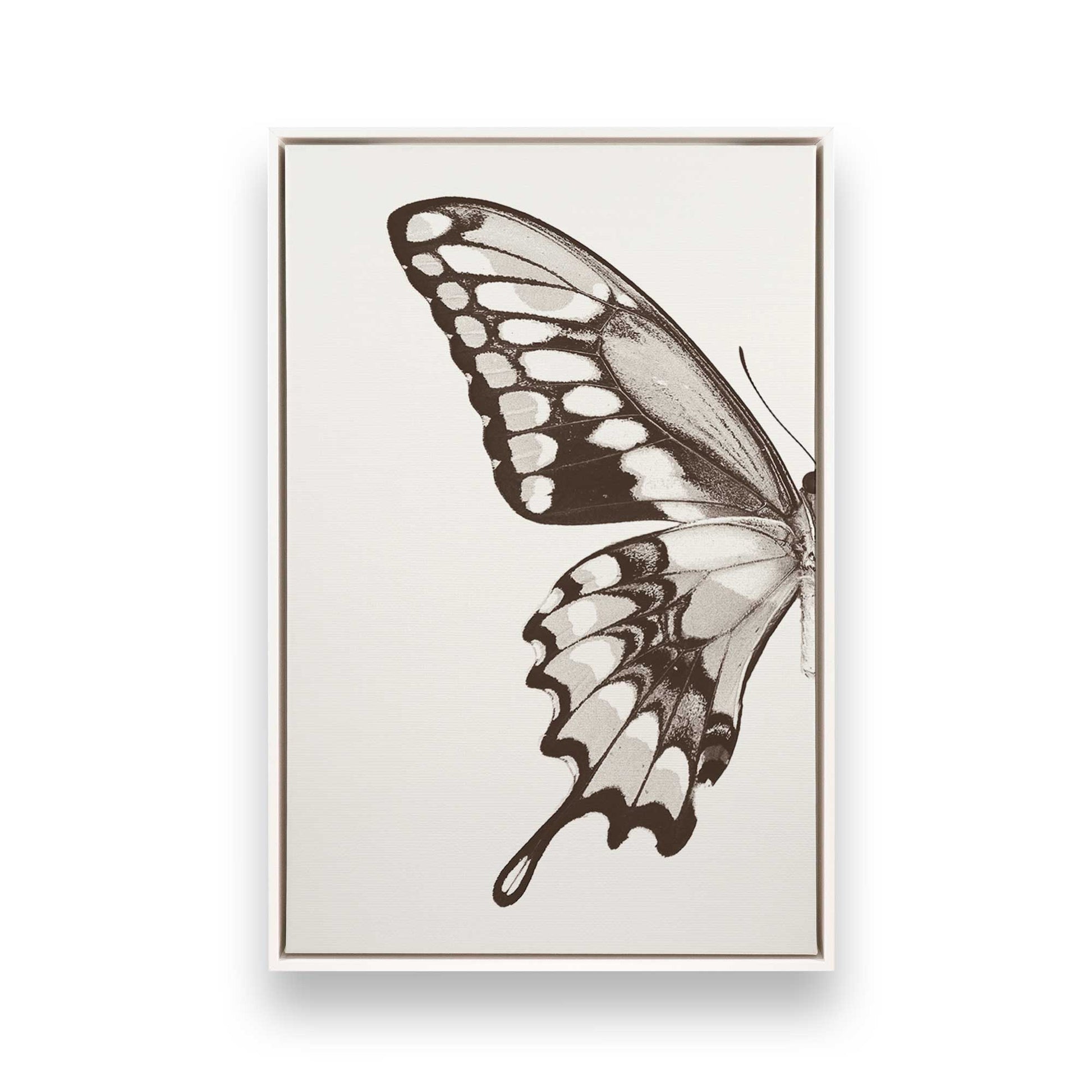 [Color:Opaque White], Picture of art in a White frame