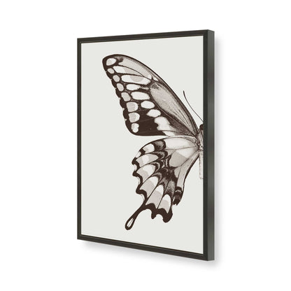 [Color:Satin Black], Picture of art in a Satin Black frame of the corner