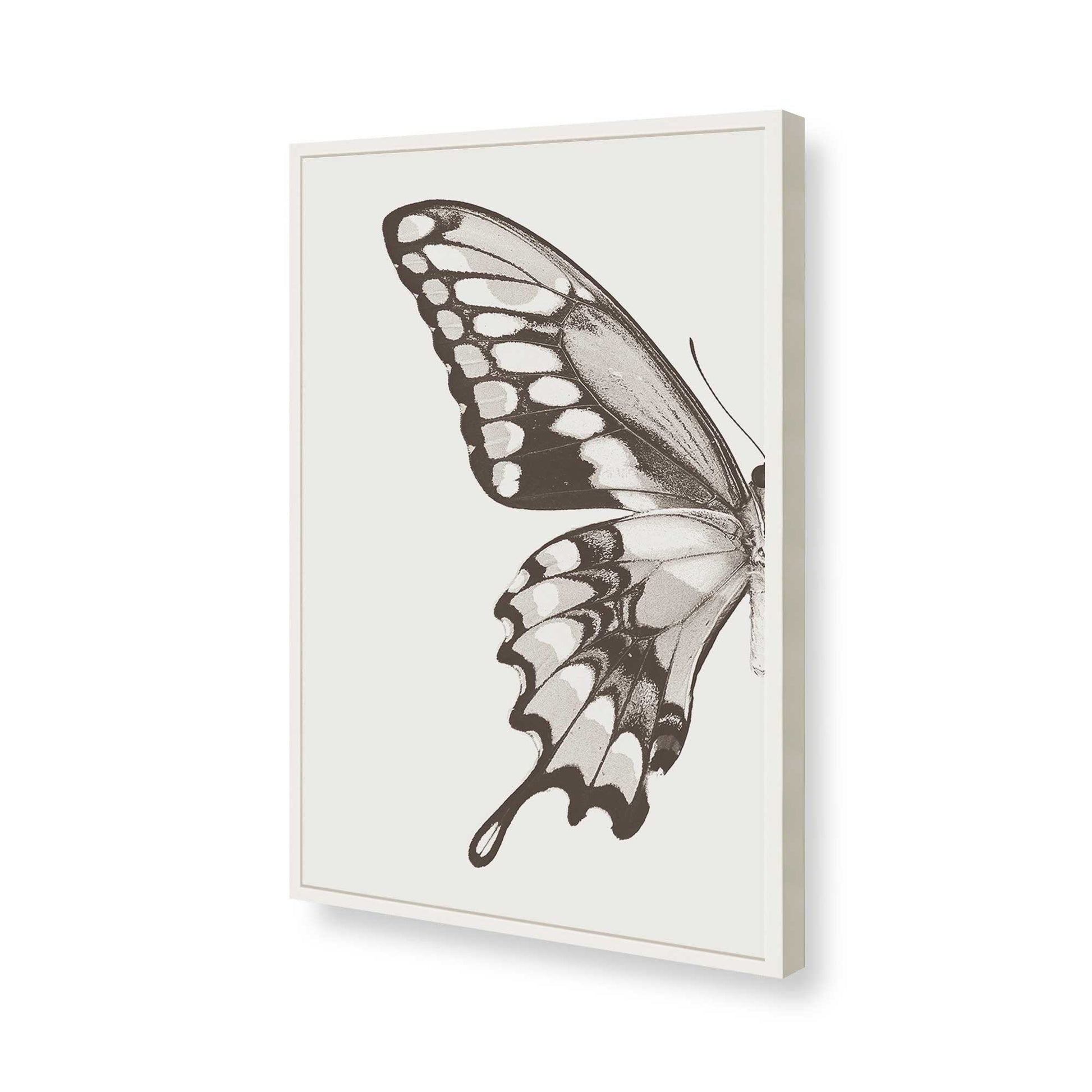 [Color:Opaque White], Picture of art in a Opaque White frame of the corner