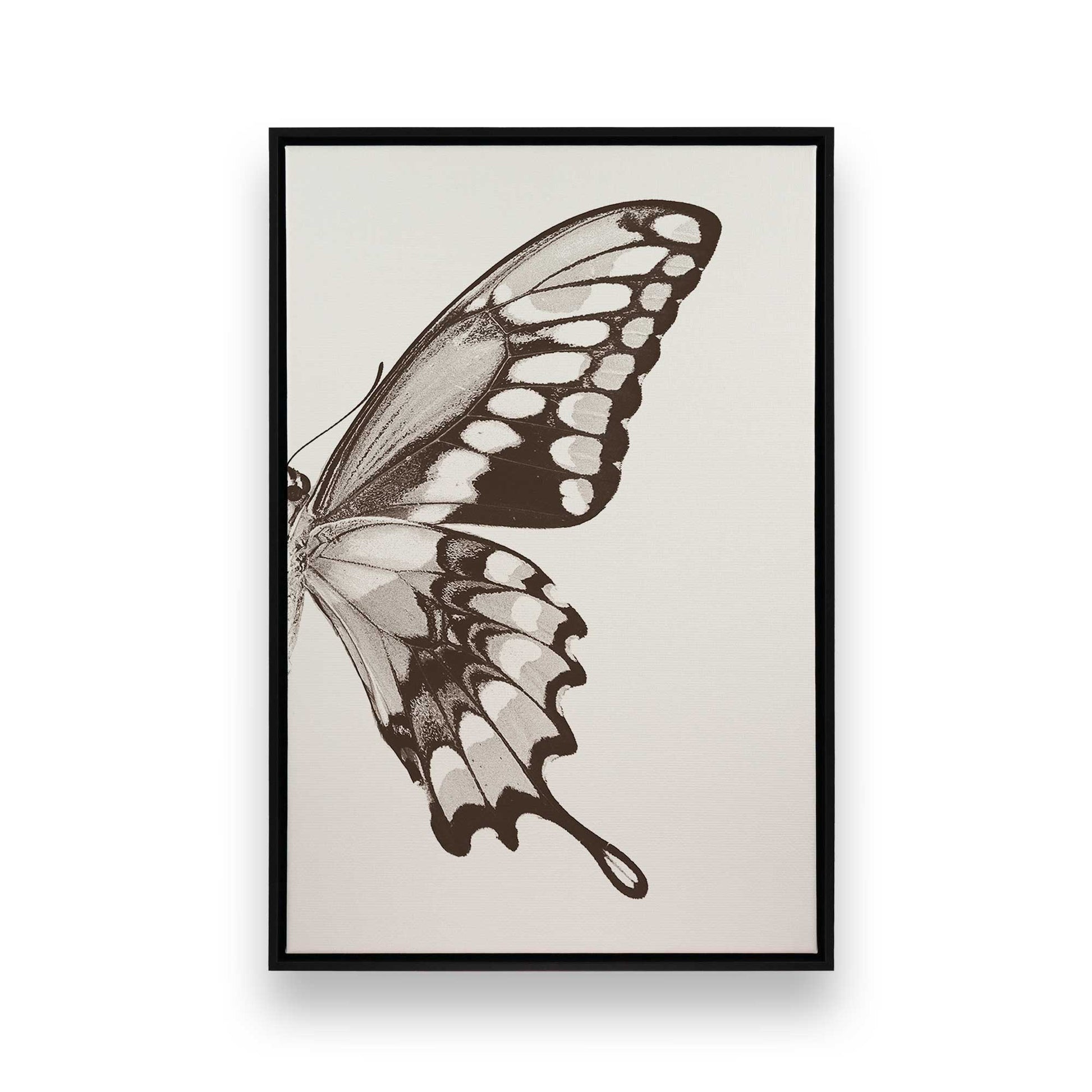 [Color:Satin Black], Picture of art in a Satin Black frame