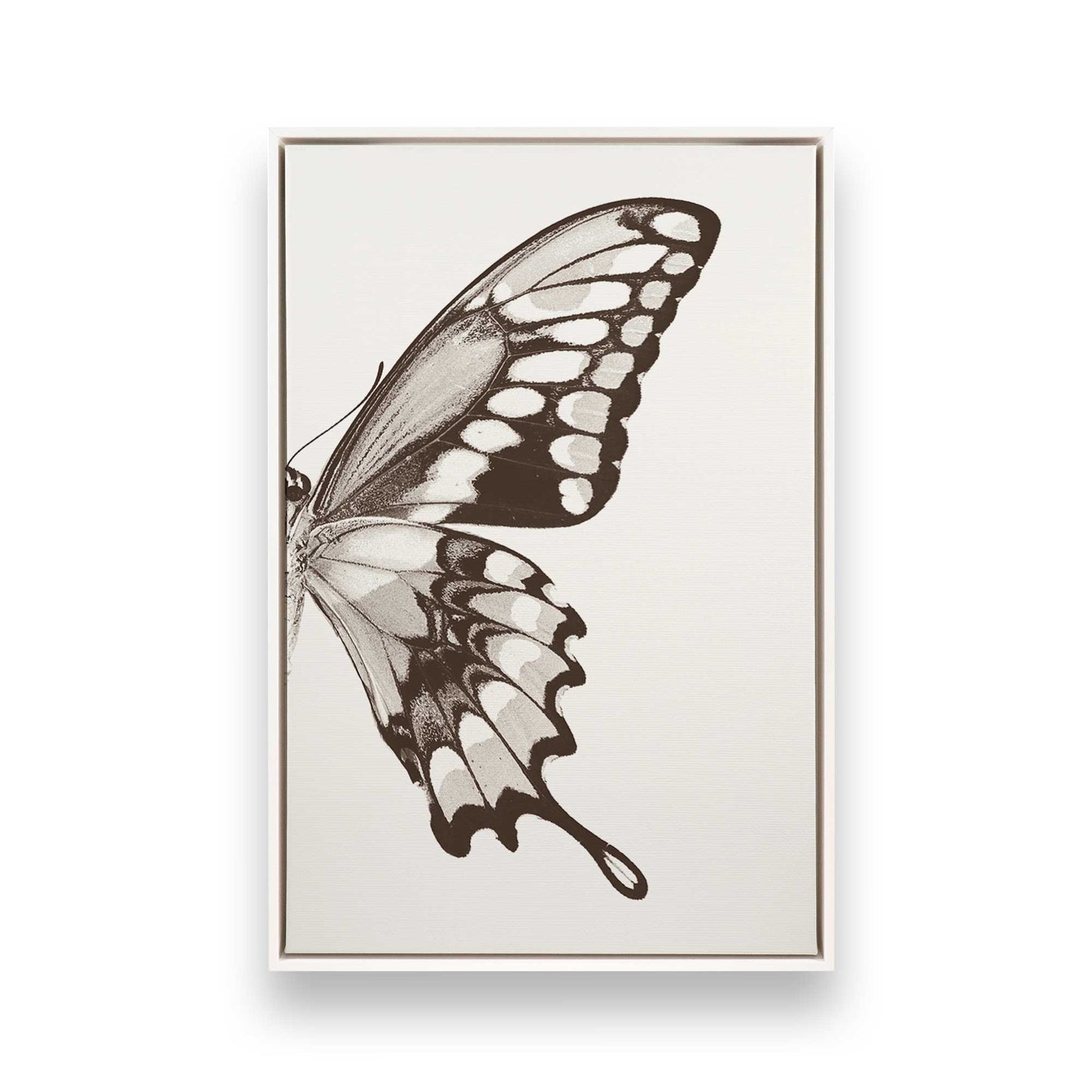 [Color:Opaque White], Picture of art in a White frame