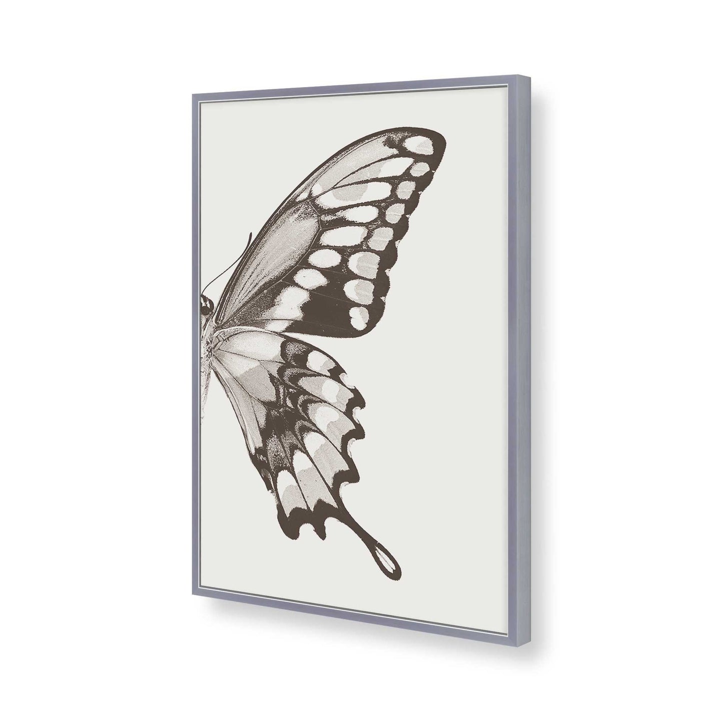 [Color:Polished Chrome], Picture of art in a Polished Chrome frame of the corner