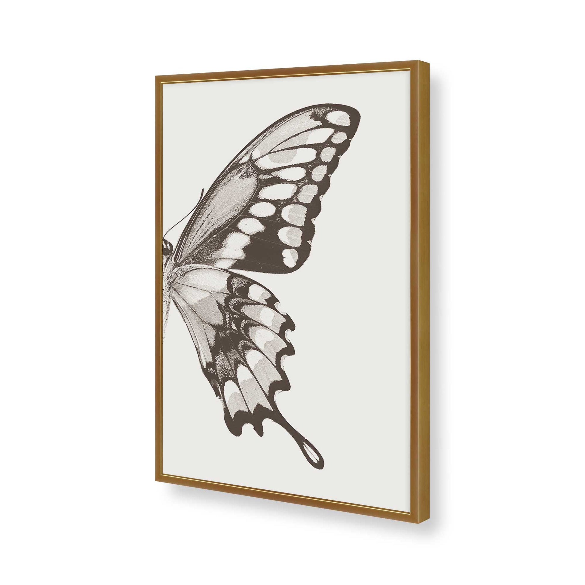 [Color:Polished Gold], Picture of art in a Polished Gold frame of the corner