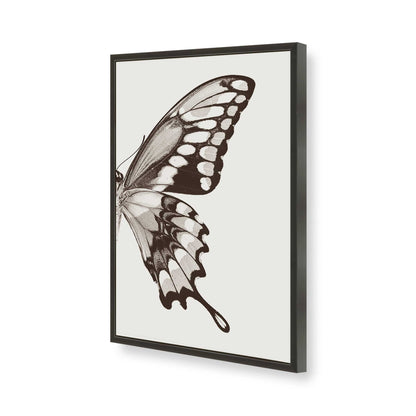 [Color:Satin Black], Picture of art in a Satin Black frame of the corner