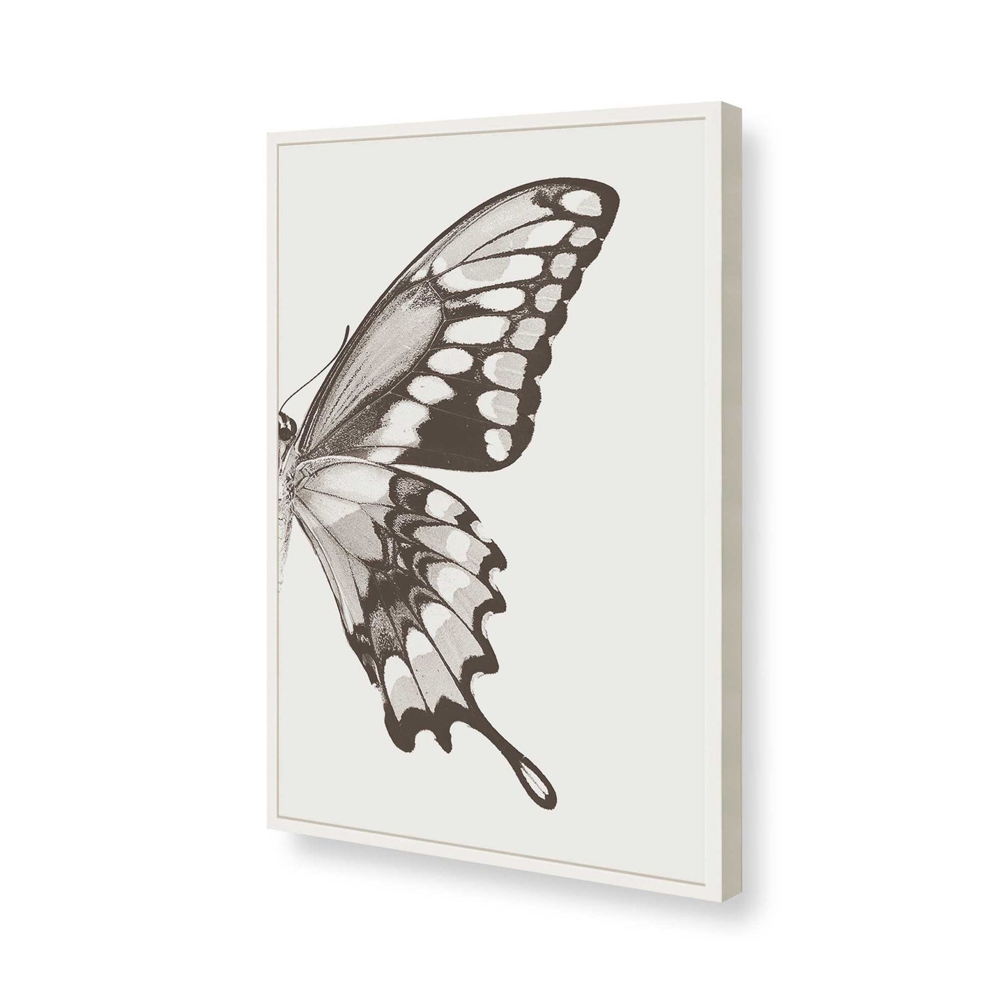 [Color:Opaque White], Picture of art in a Opaque White frame of the corner