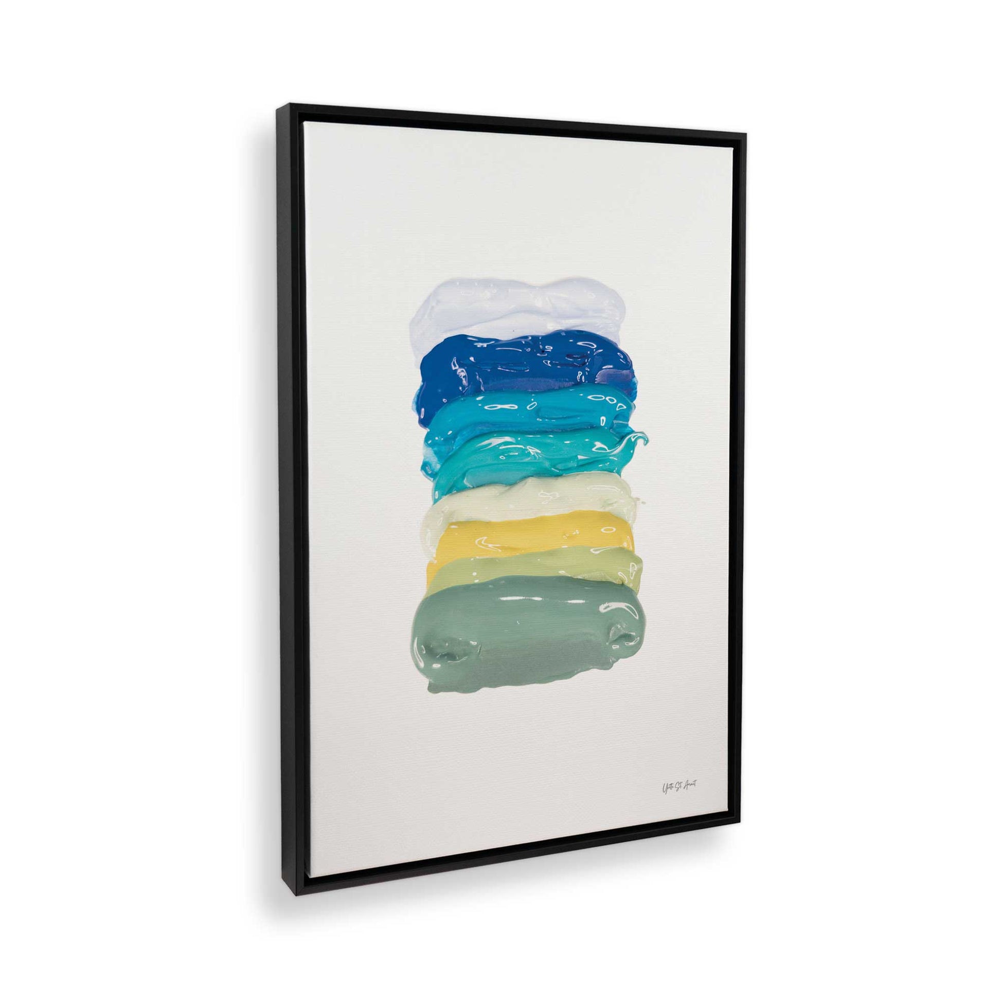 [Color:Satin Black], Picture of the corner of the art