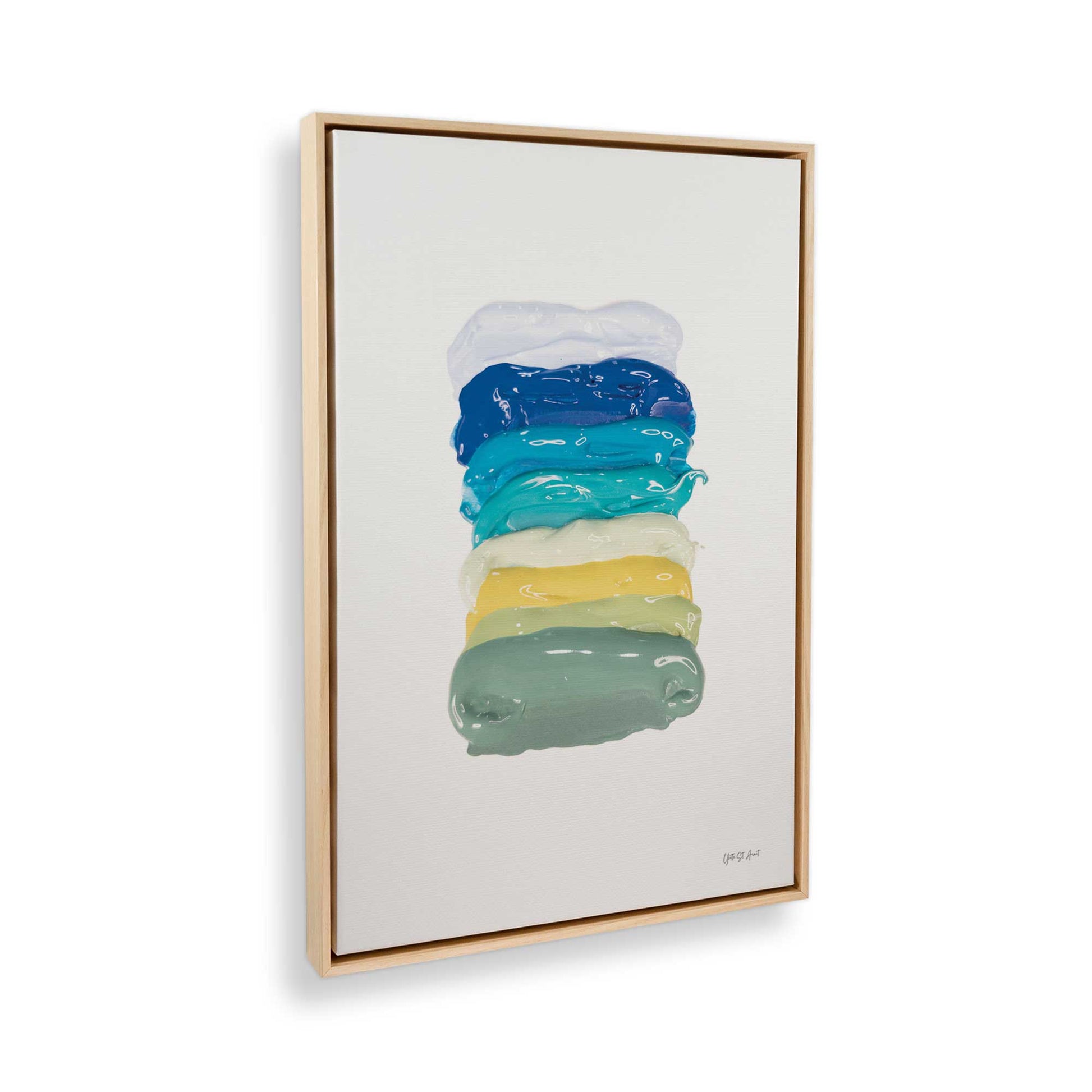 [Color:American Maple], Picture of the corner of the art