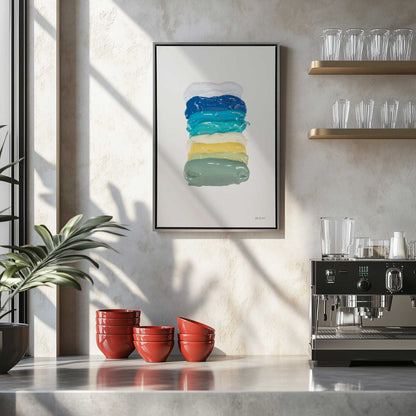 Picture of art in a room