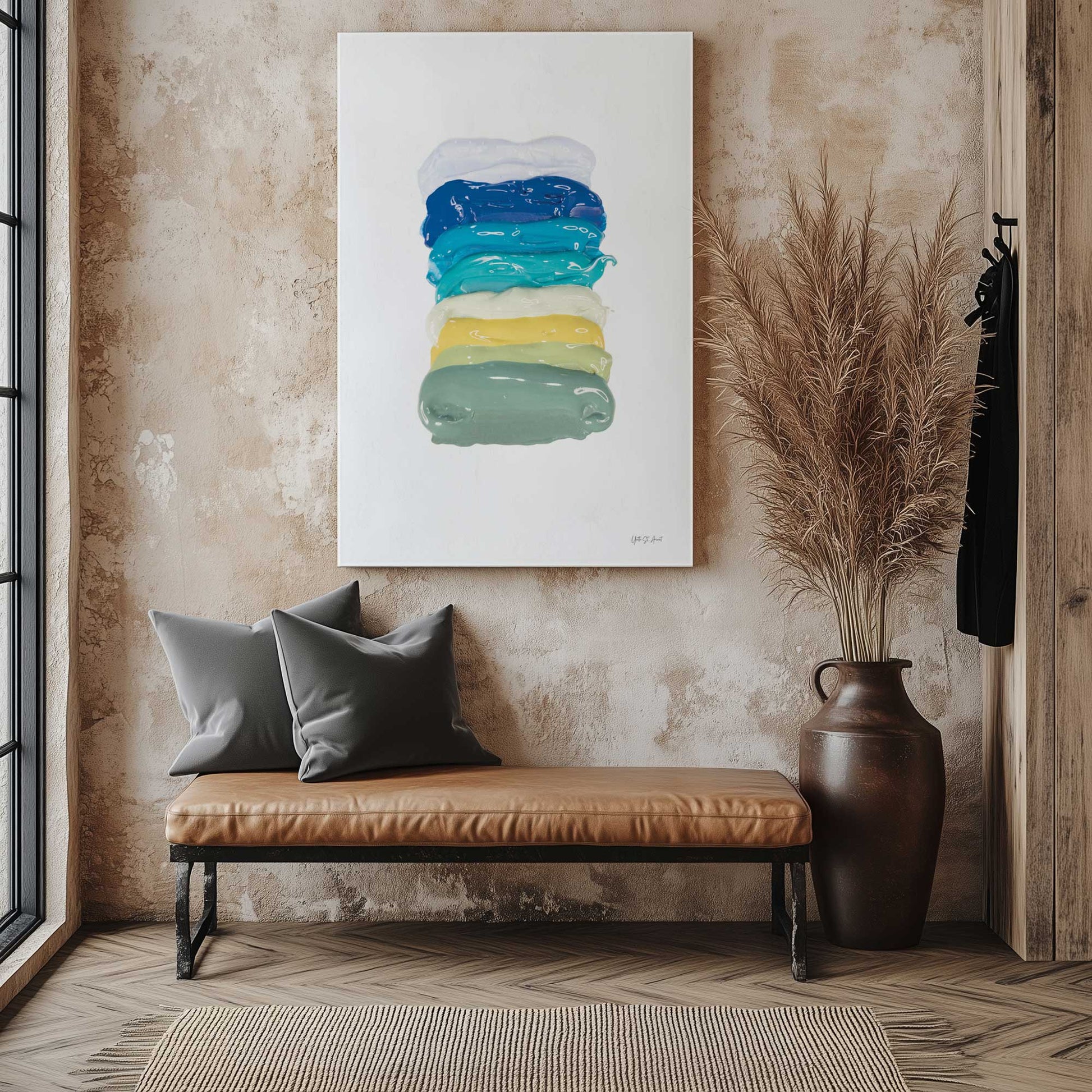 Picture of art in a room