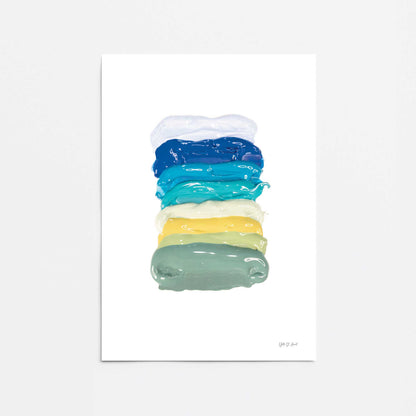 [Color:Rolled Print], Picture of close up of art