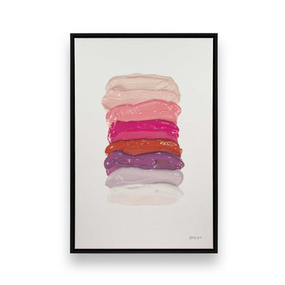 [Color:Satin Black], Picture of art in a Satin Black frame