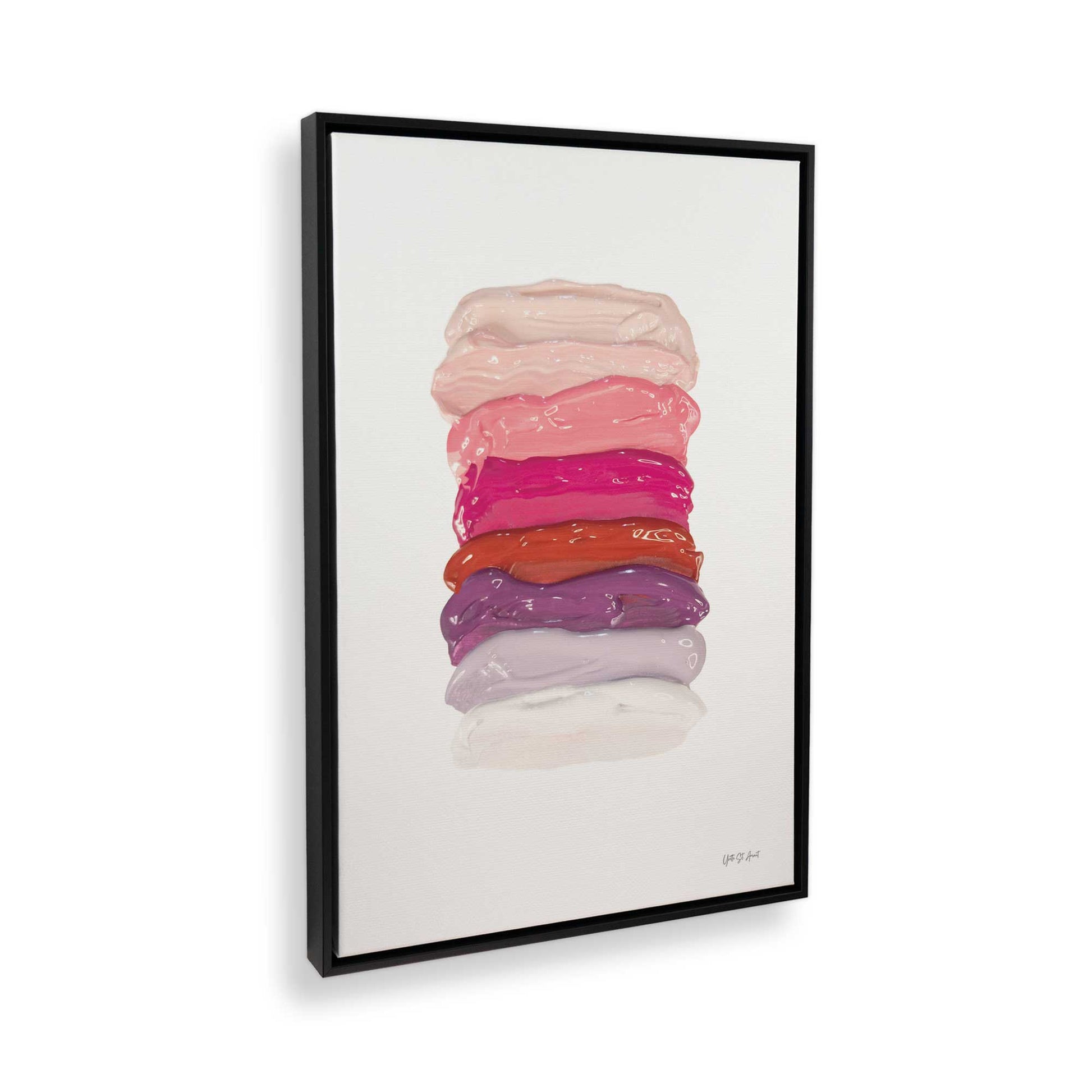 [Color:Satin Black], Picture of the corner of the art