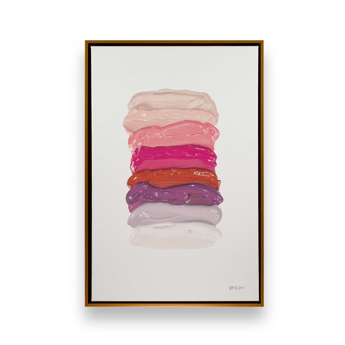 [Color:Polished Gold], Picture of art in a Polished Gold frame