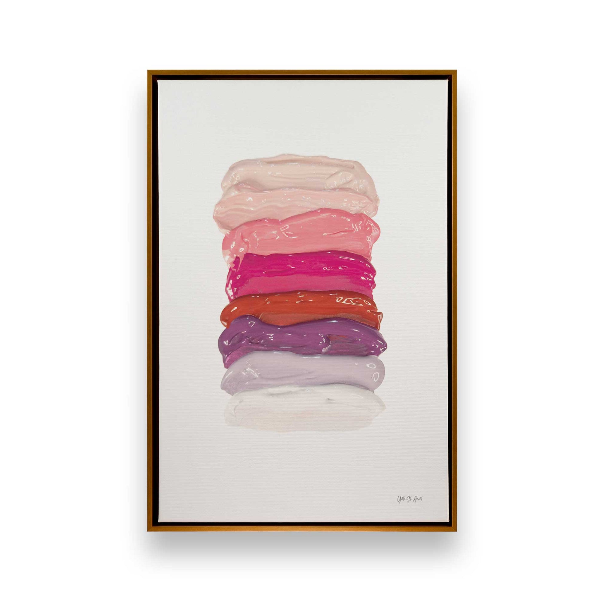 [Color:Polished Gold], Picture of art in a Polished Gold frame