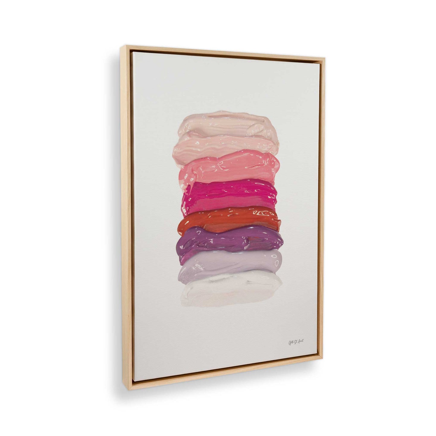 [Color:American Maple], Picture of the corner of the art