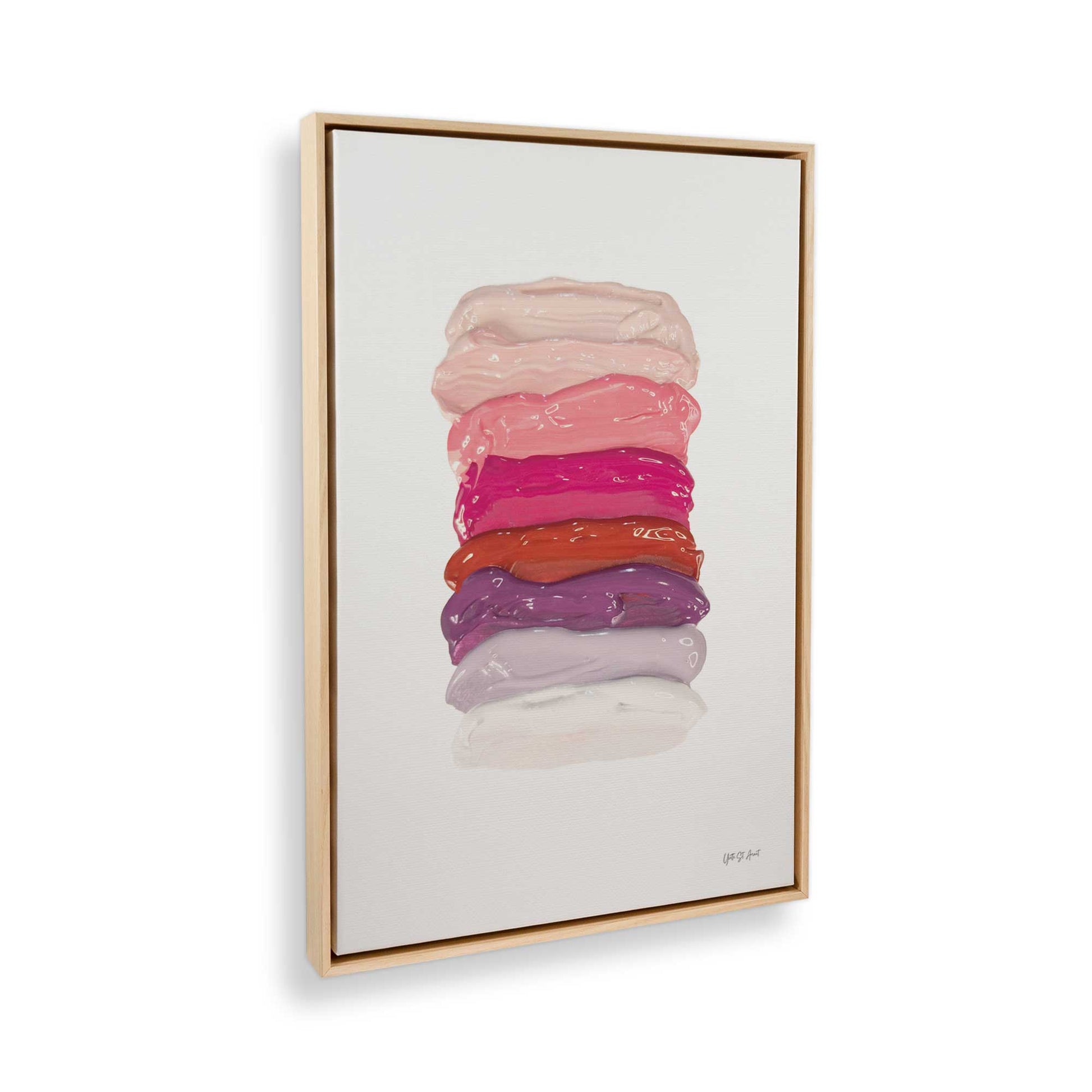 [Color:American Maple], Picture of the corner of the art