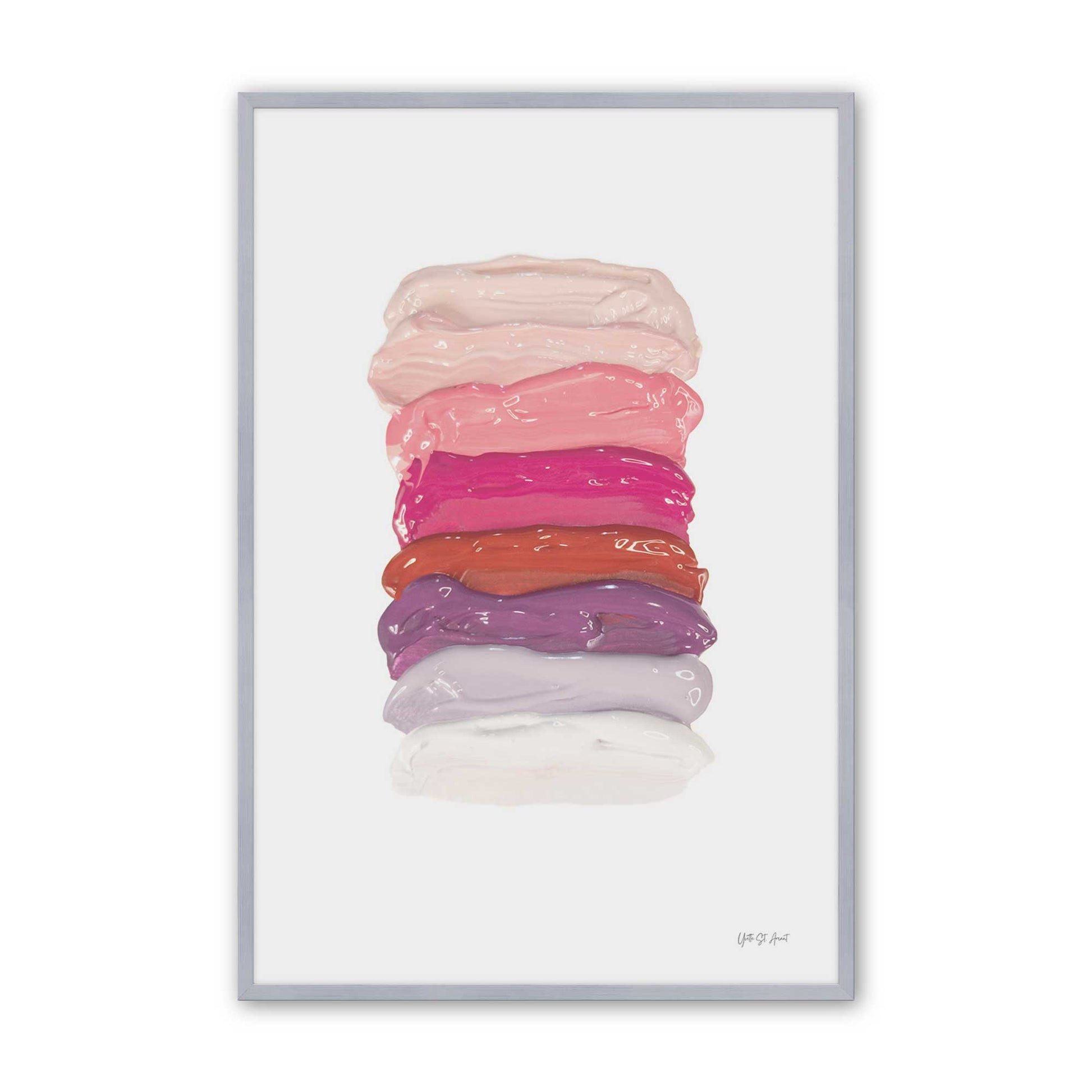 [Color:Polished Chrome], Picture of art in a Polished Chrome frame