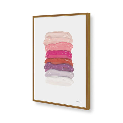 [Color:Polished Gold], Picture of art in a Polished Gold frame of the corner