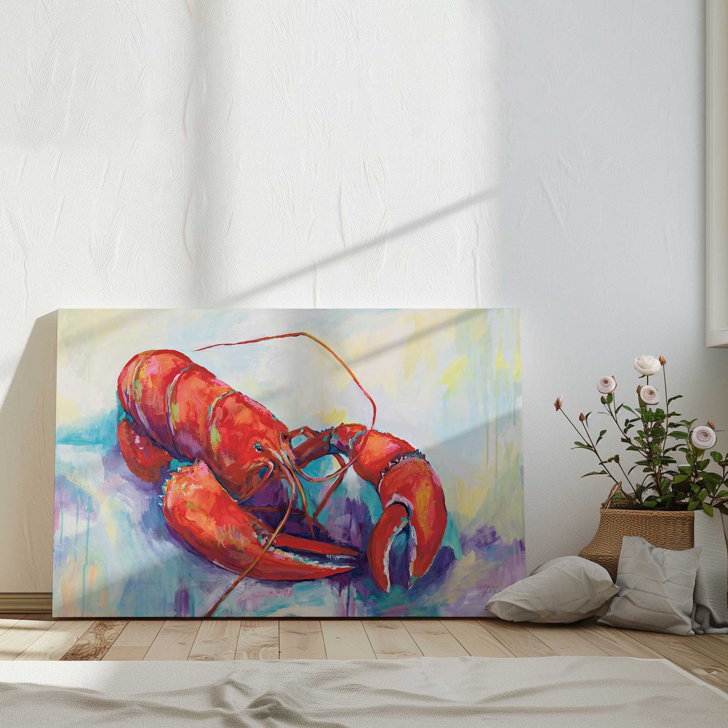 Picture of art in a room