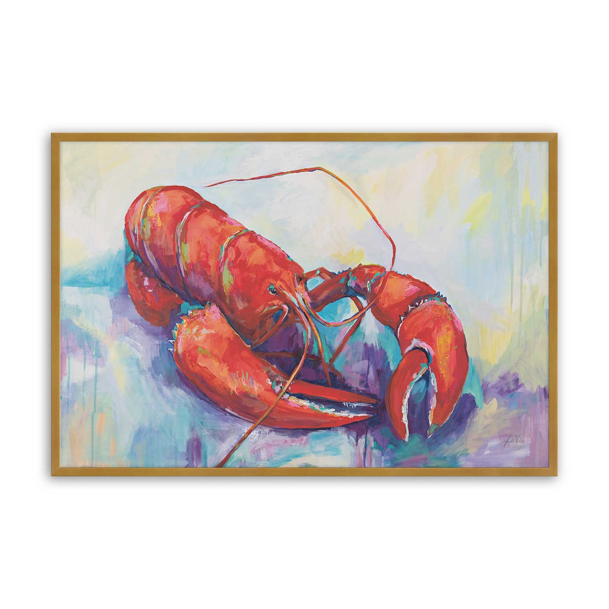 [Color:Polished Gold], Picture of art in a Polished Gold frame