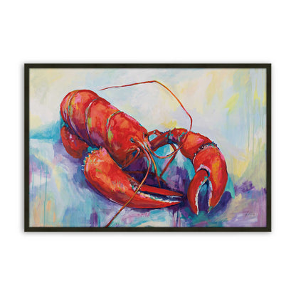 [Color:Satin Black], Picture of art in a Satin Black frame