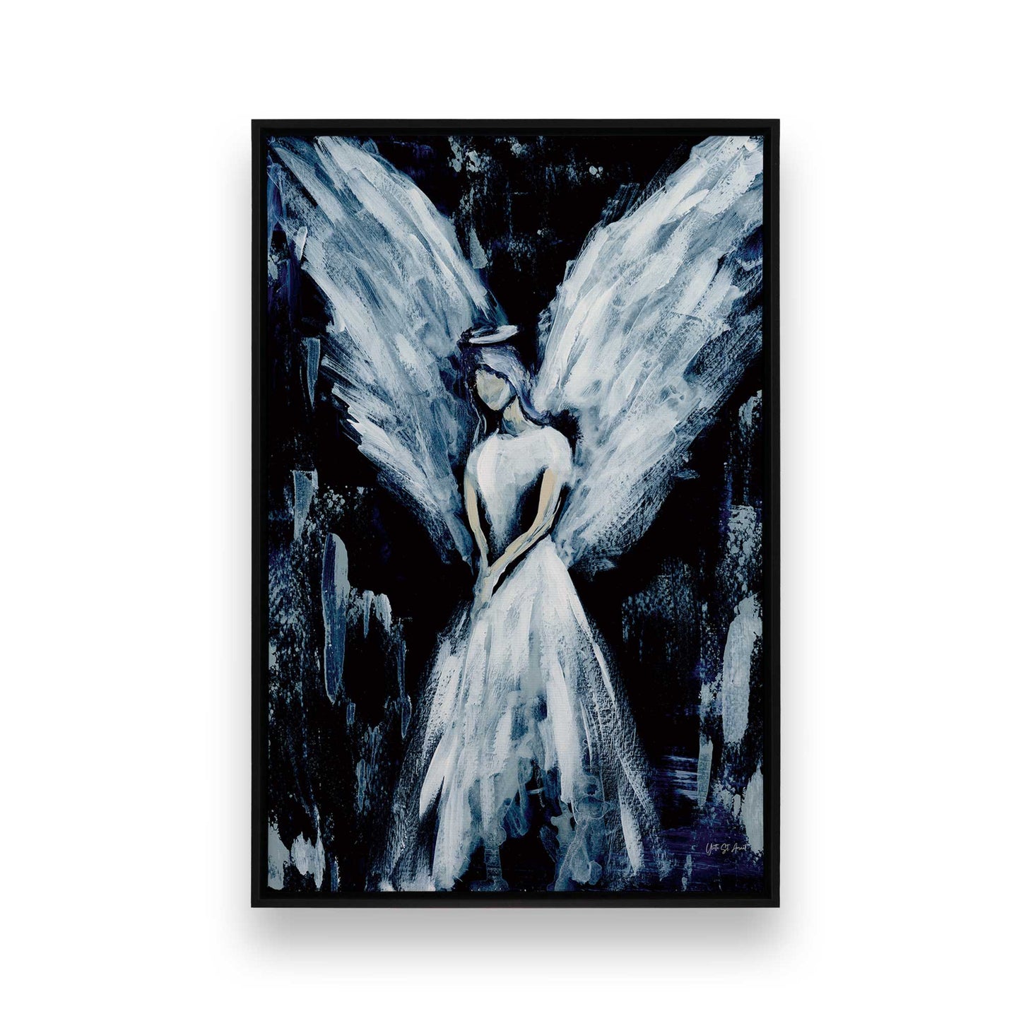 [Color:Satin Black], Front of the art