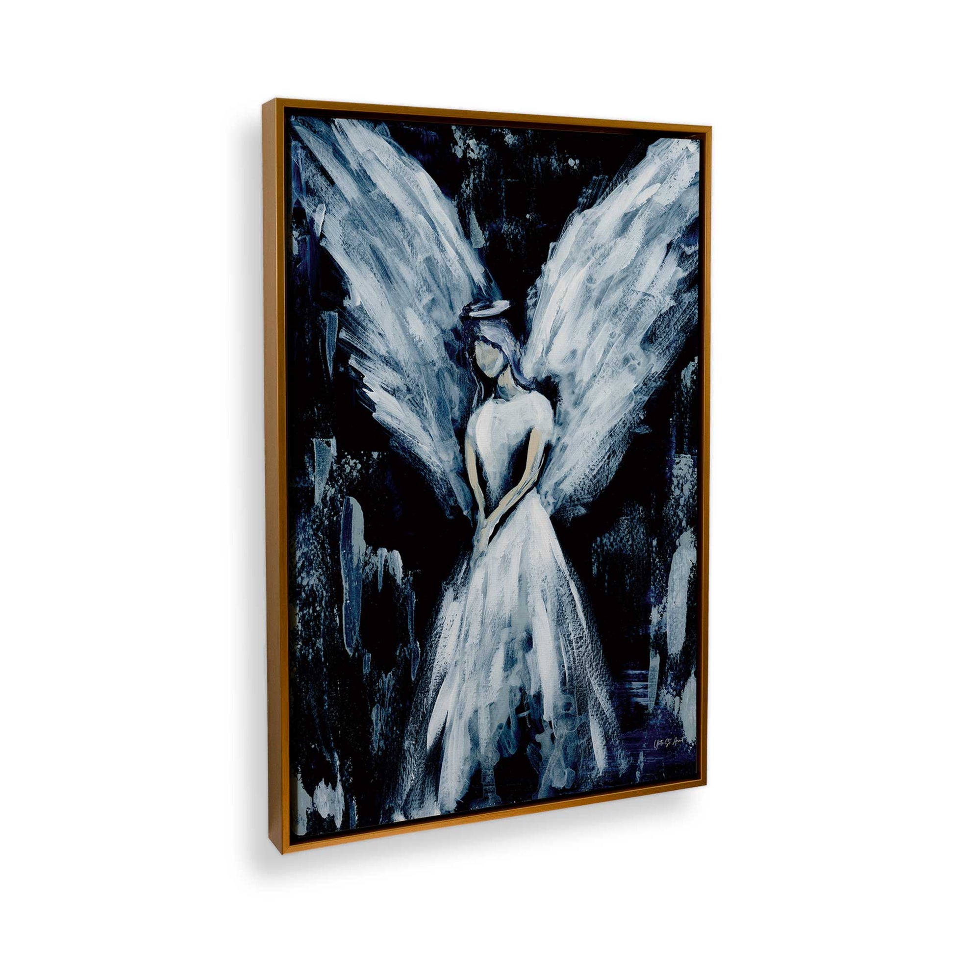 [Color:Polished Gold], Picture of the corner of the art