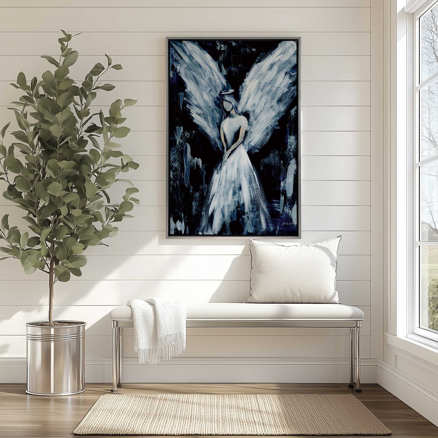 Picture of art in a room